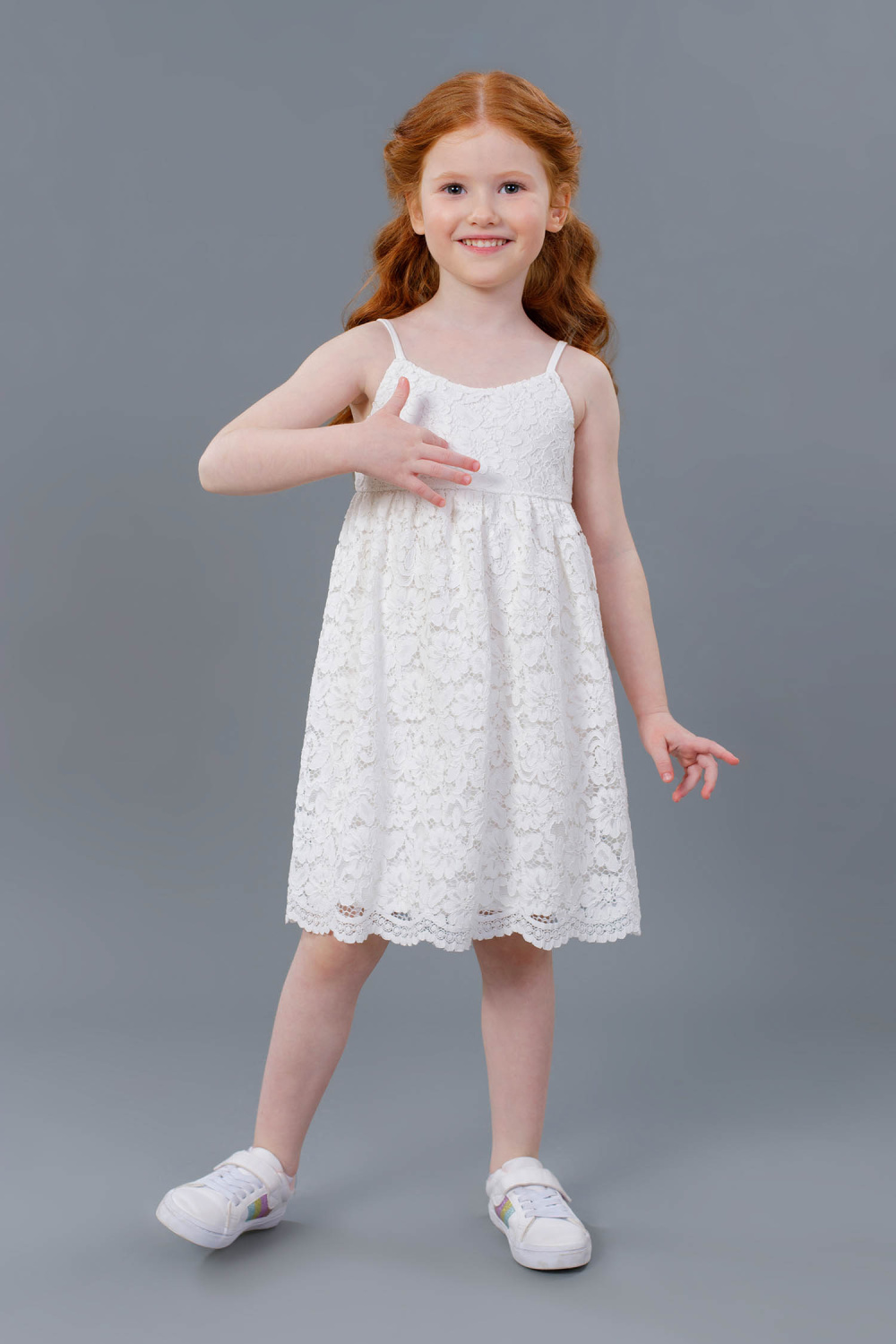 картинка Сарафан 2549-323-ВХПКР (молочный) от магазина Маленькая Леди