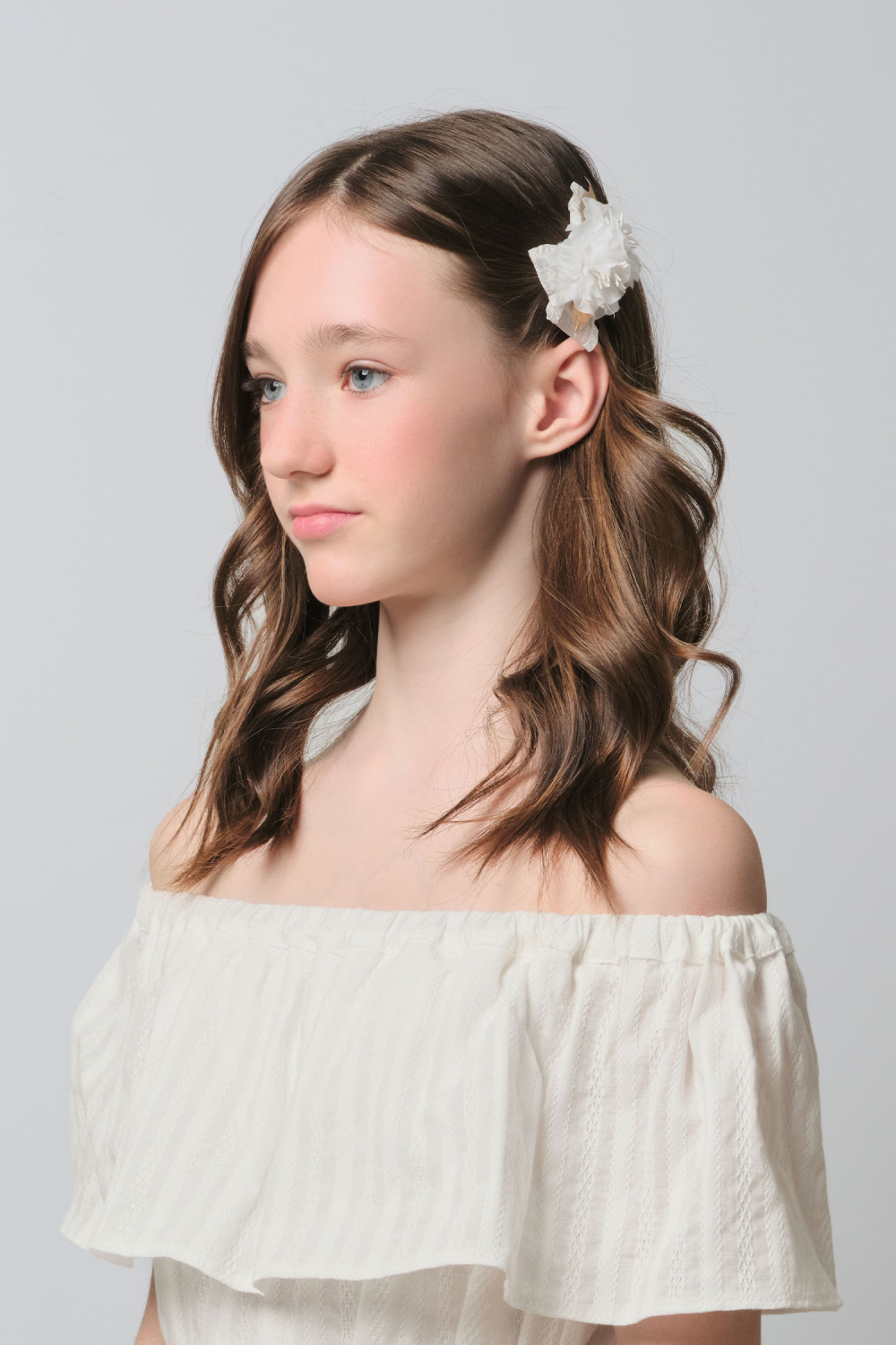 картинка Заколка 12614зб01 (белый) от магазина Маленькая Леди