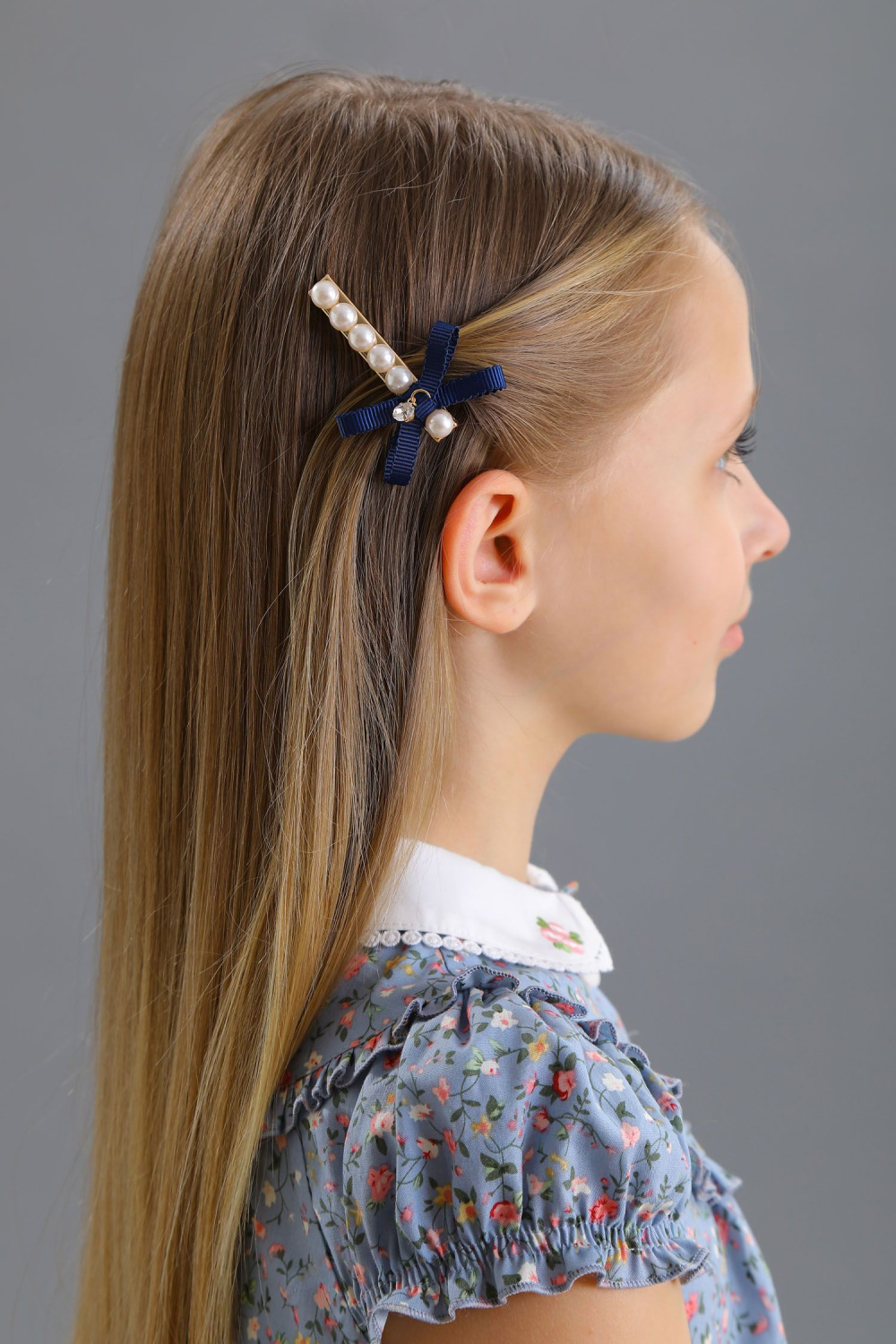 картинка Заколка 134-621 (синий) от магазина Маленькая Леди