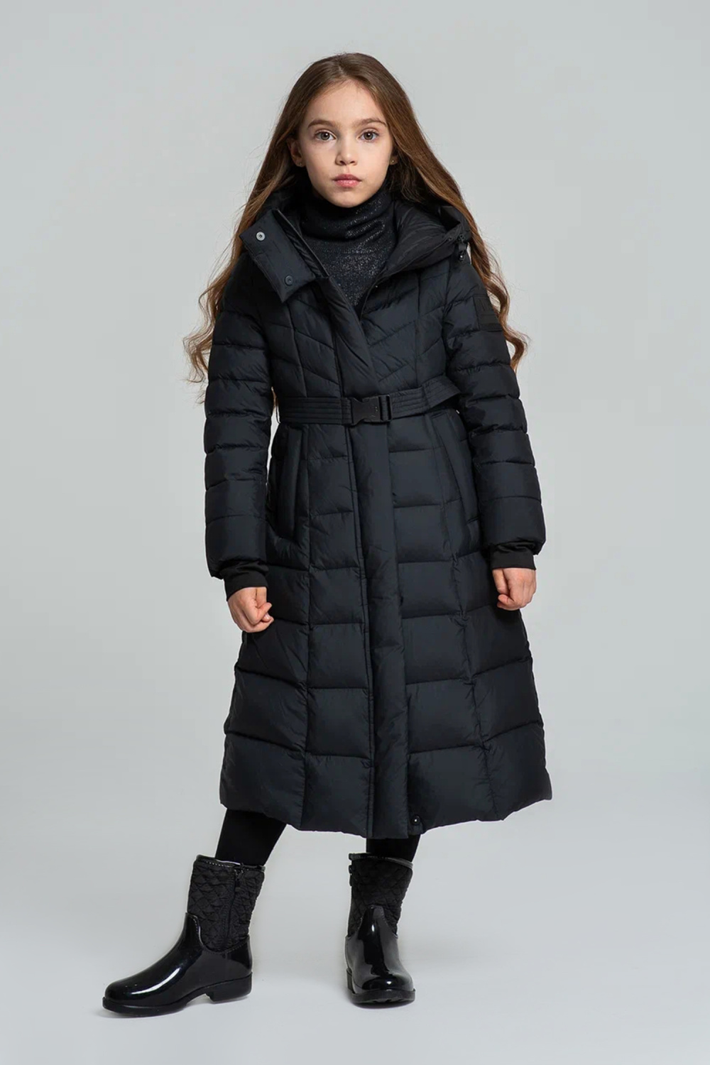 картинка Пуховик ALB 2018 (черный) от магазина Маленькая Леди