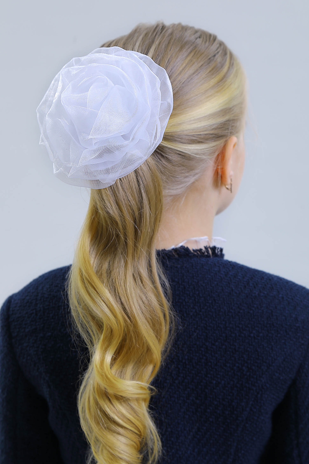 картинка Резинка для волос 22020рб01 (белый) от магазина Маленькая Леди