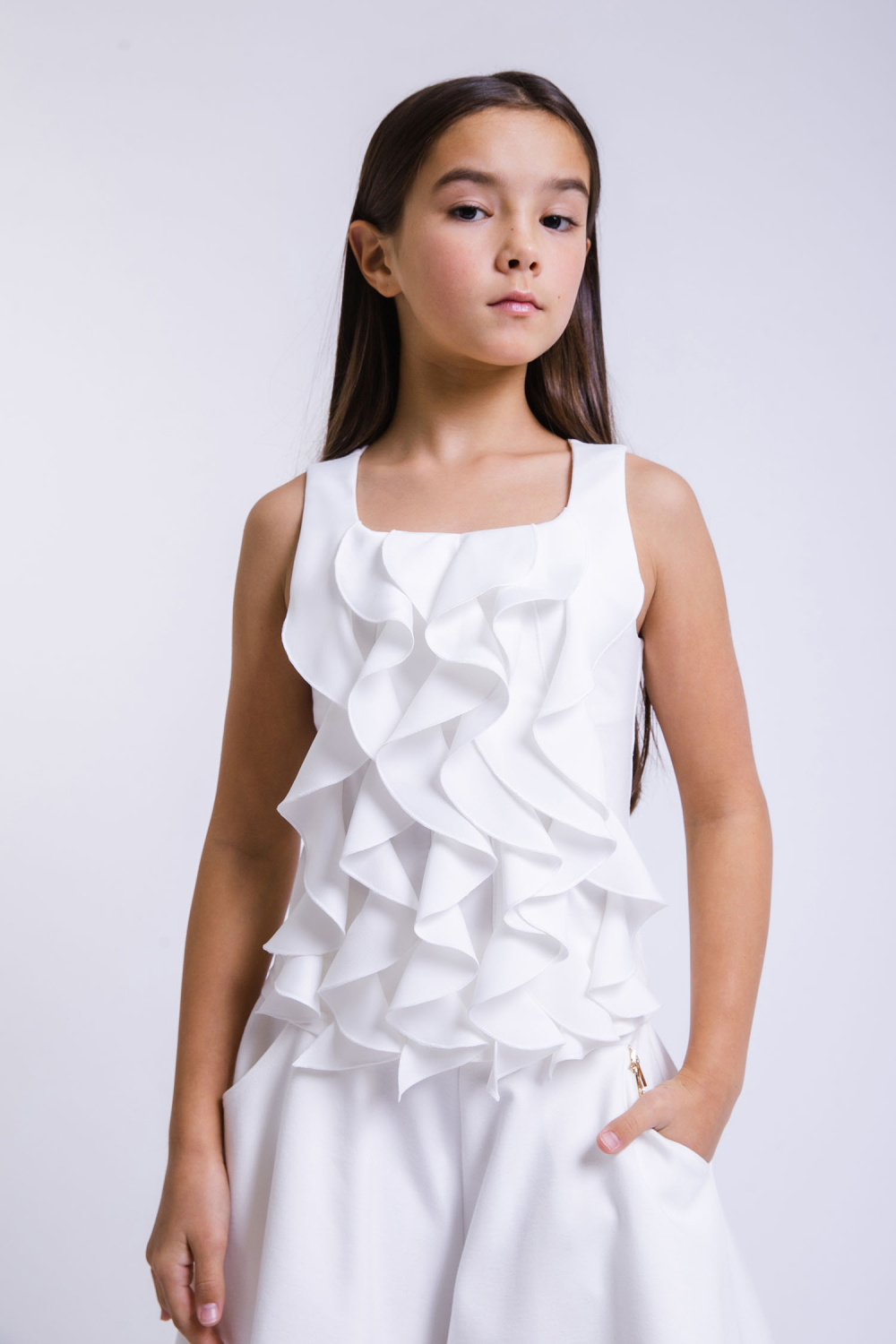 картинка Топ FSL-554-126-ТВК-230 (молочный) от магазина Маленькая Леди