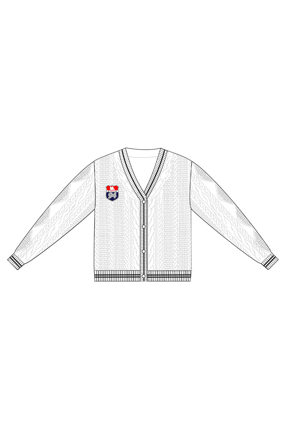 картинка Кардиган FSL-56600ML-726 (синий) от магазина Маленькая Леди