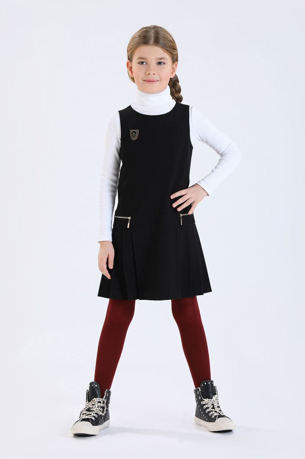 картинка Сарафан 972-518-ВВОК (черный) от магазина Маленькая Леди