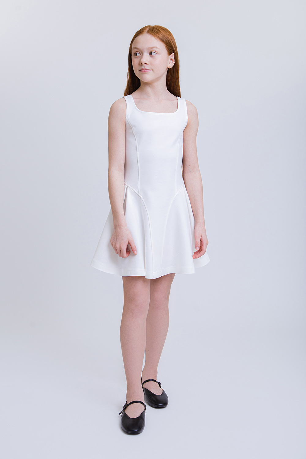 картинка Платье FSL-546-326-ТВК-340 (молочный) от магазина Маленькая Леди