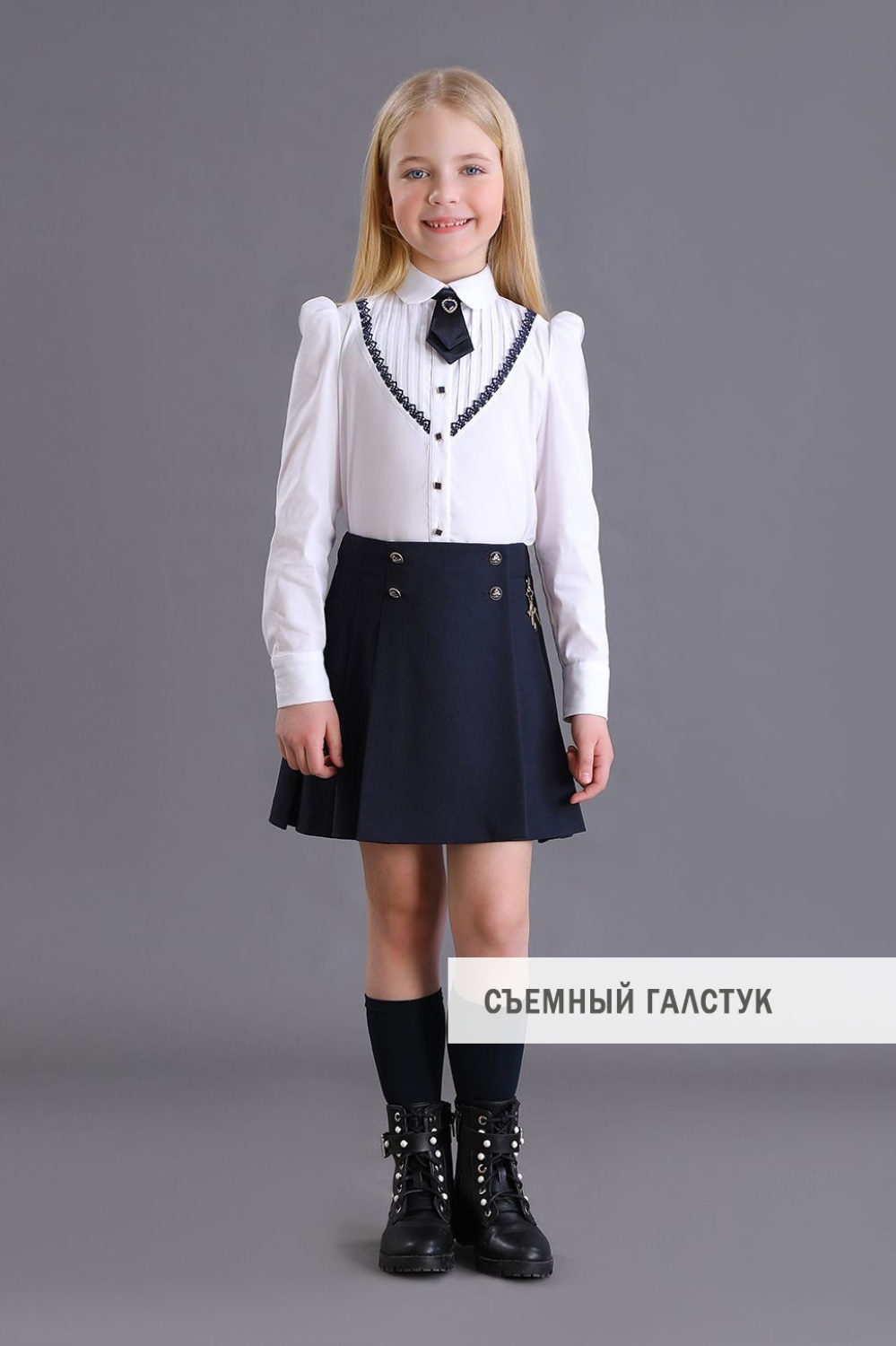 картинка Блузка FSL-127-521 (белый) от магазина Маленькая Леди