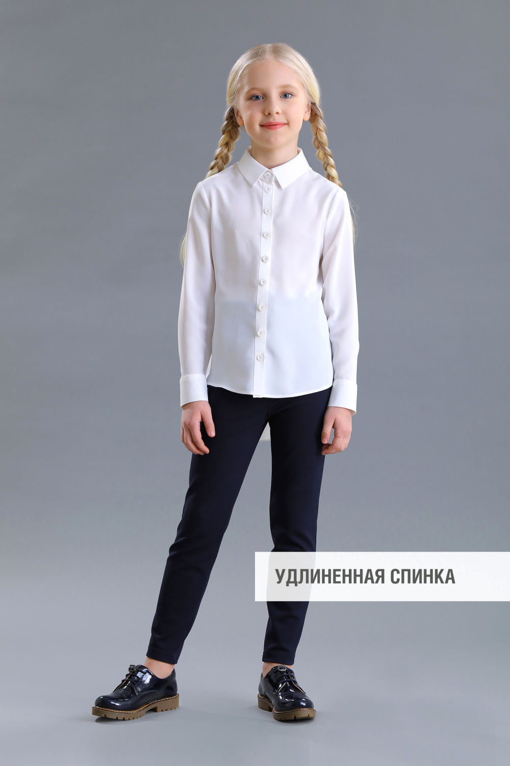 картинка Блузка 2072/1-522-ВПБЛ (молочный) от магазина Маленькая Леди