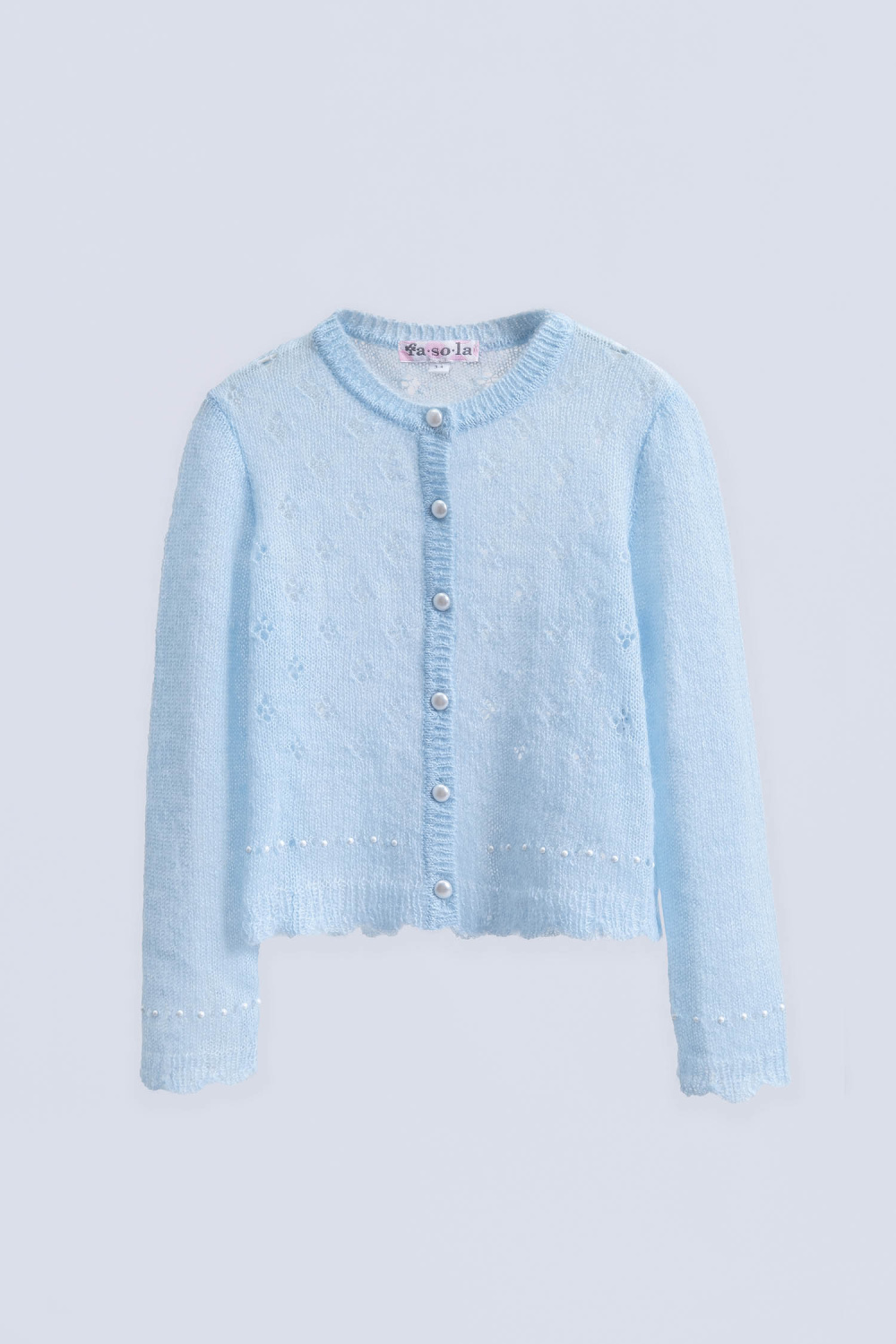 картинка Кардиган FSL-49800Am-725 (голубой) от магазина Маленькая Леди