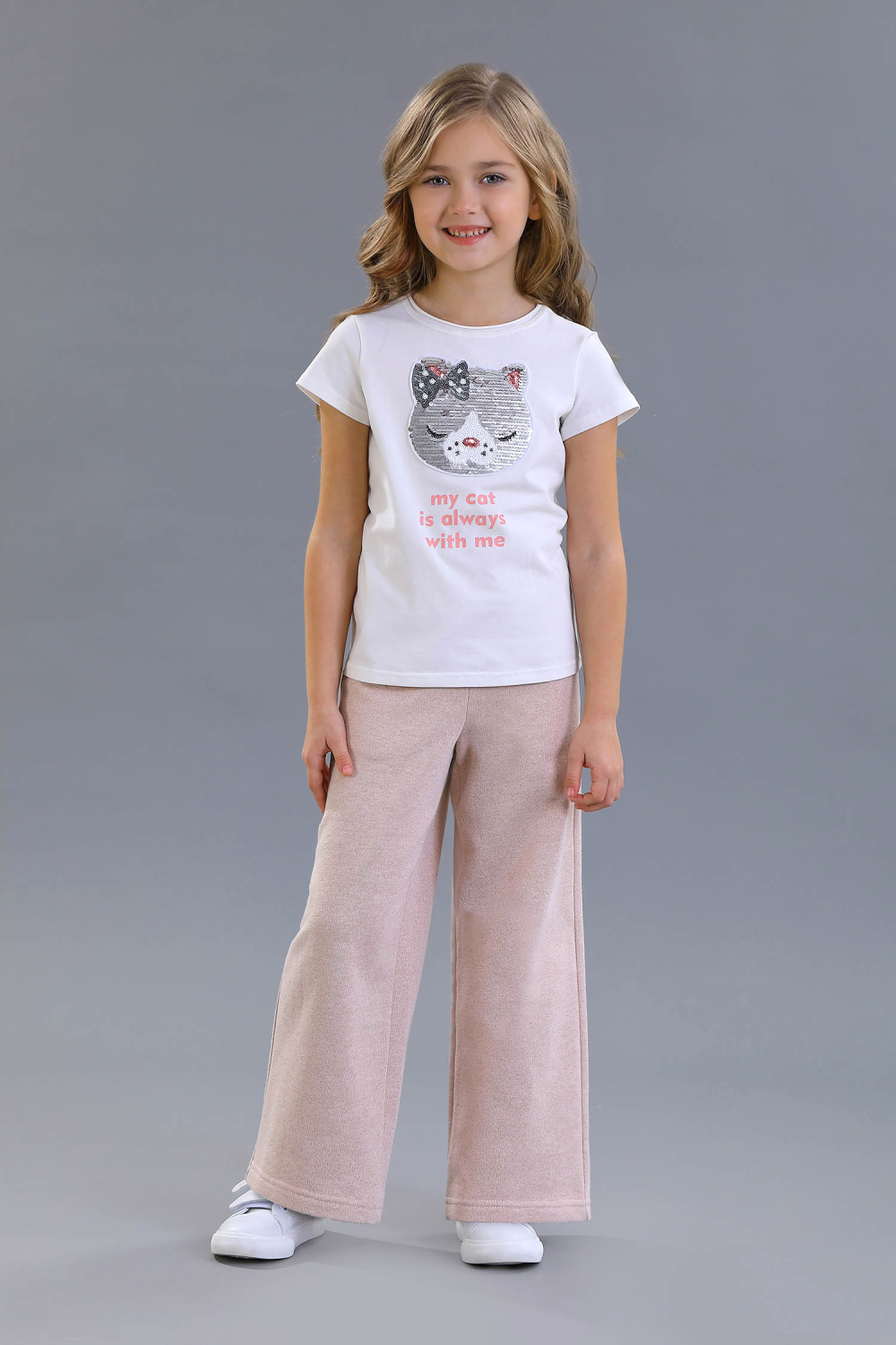 картинка Брюки 2512-123-ТХФЛ (розовый) от магазина Маленькая Леди