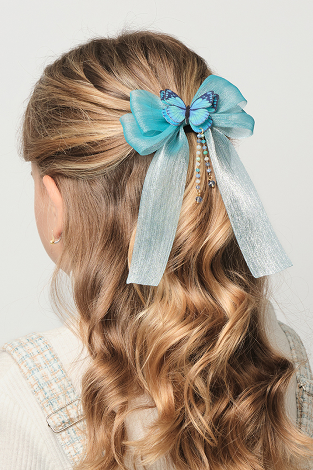 картинка Резинка для волос 32506рб34 (бирюзовый) от магазина Маленькая Леди