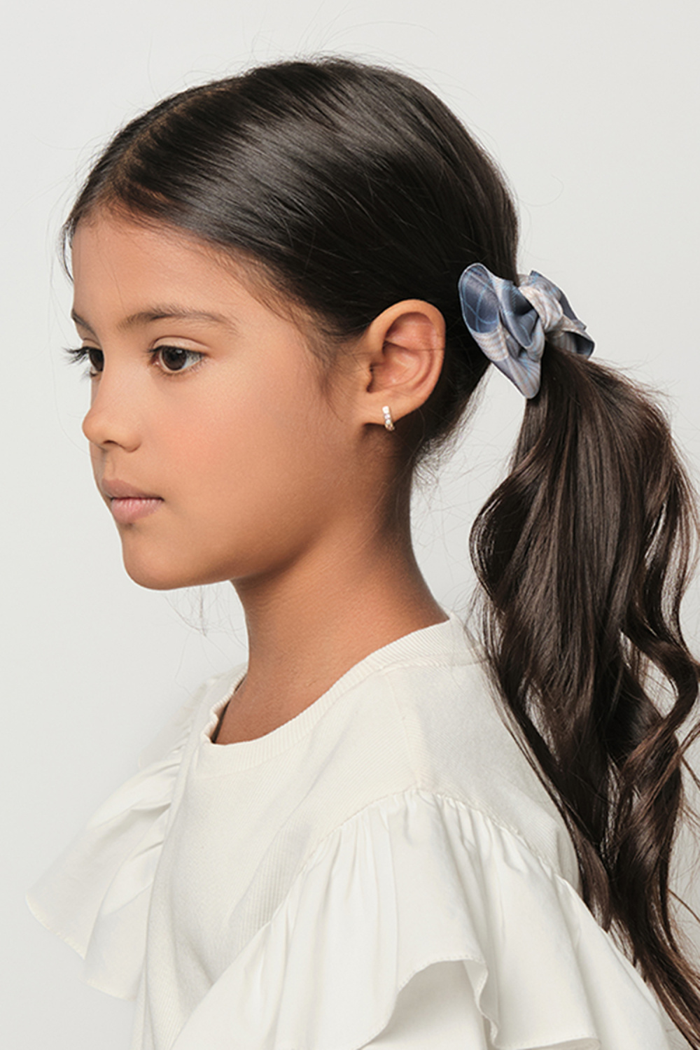 картинка Резинка для волос 32507рм05 (серый) от магазина Маленькая Леди