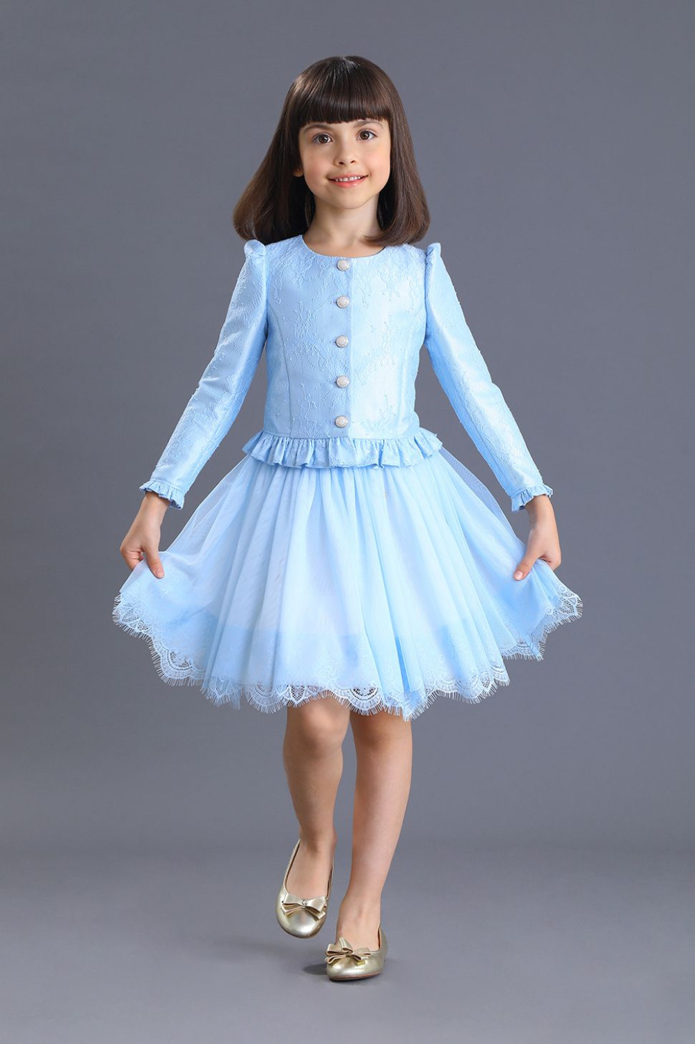 картинка Жакет 1965-119-ВПА (голубой) от магазина Маленькая Леди