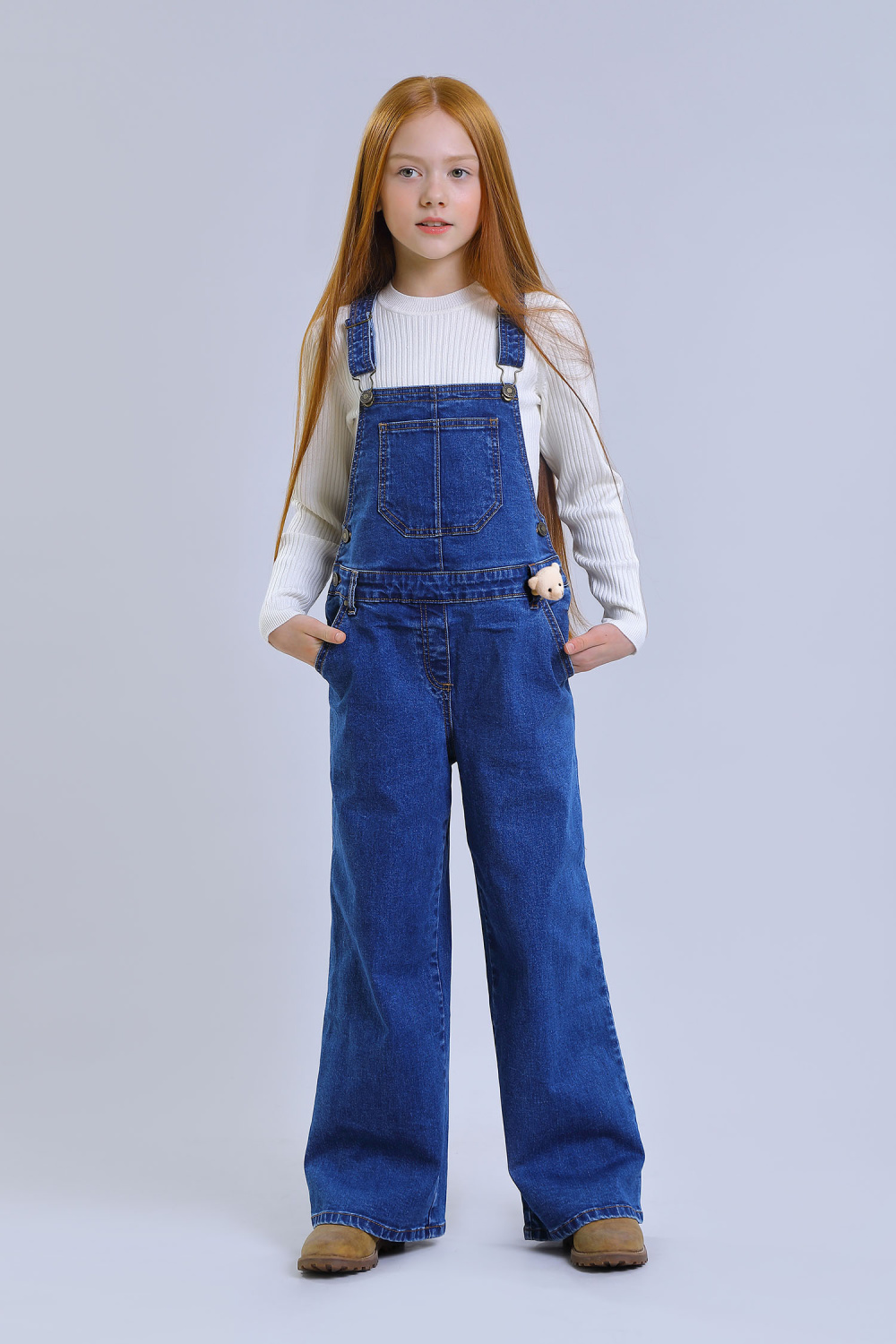 картинка Комбинезон 27990-225-ВХД (синий) от магазина Маленькая Леди