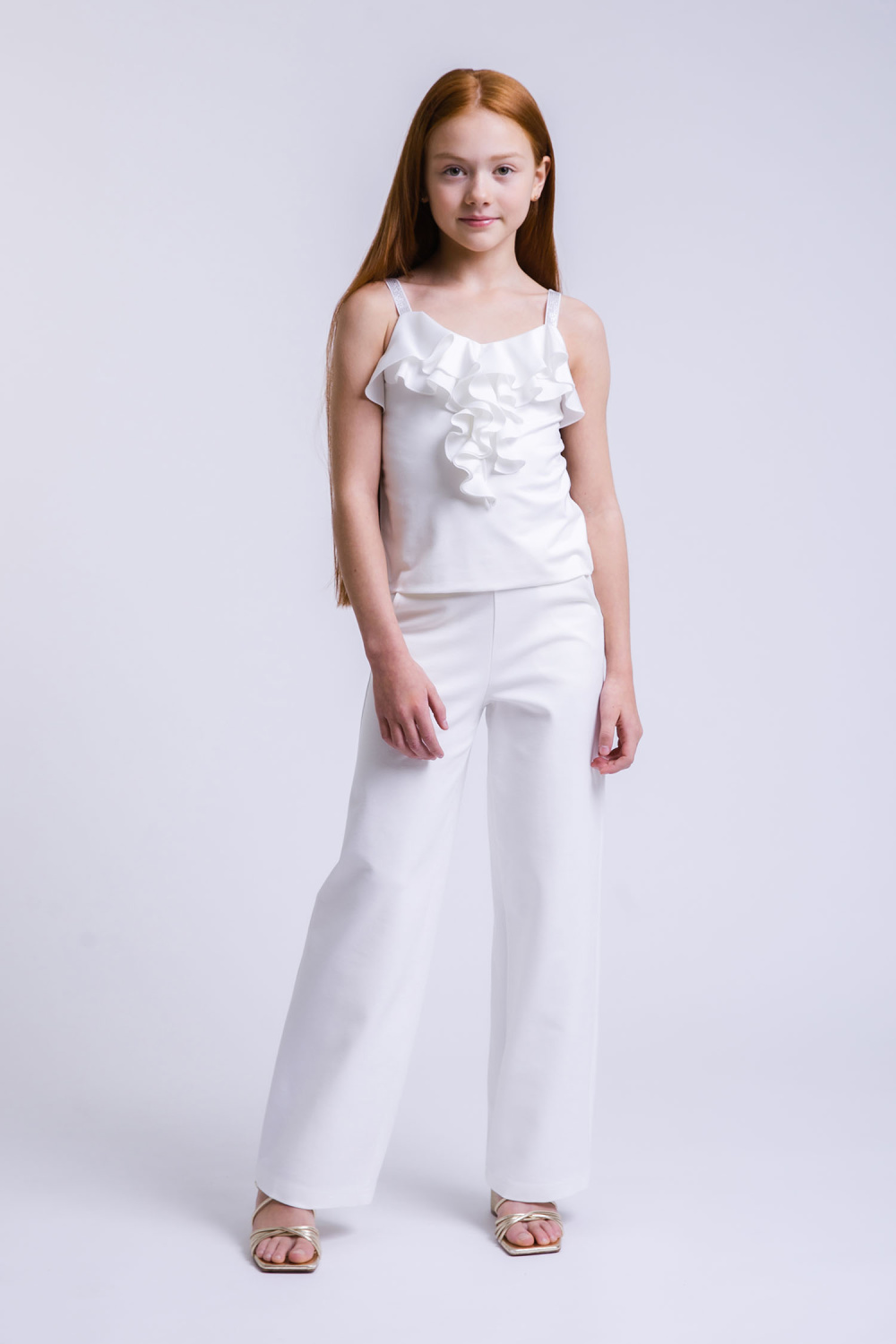 картинка Брюки FSL-359-326-ТВК-340 (молочный) от магазина Маленькая Леди