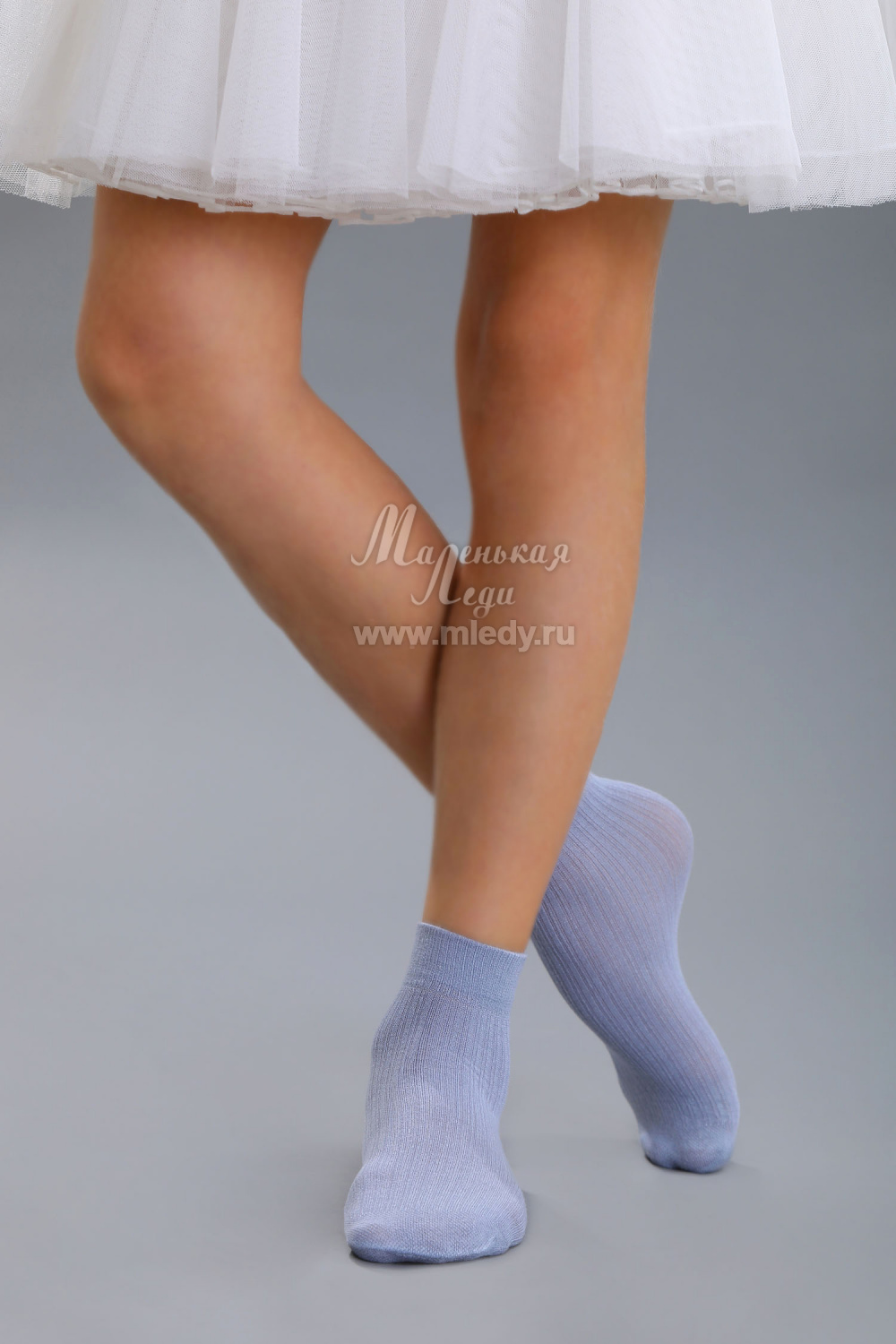  Носки для девочки из эластичного материала, цвет 