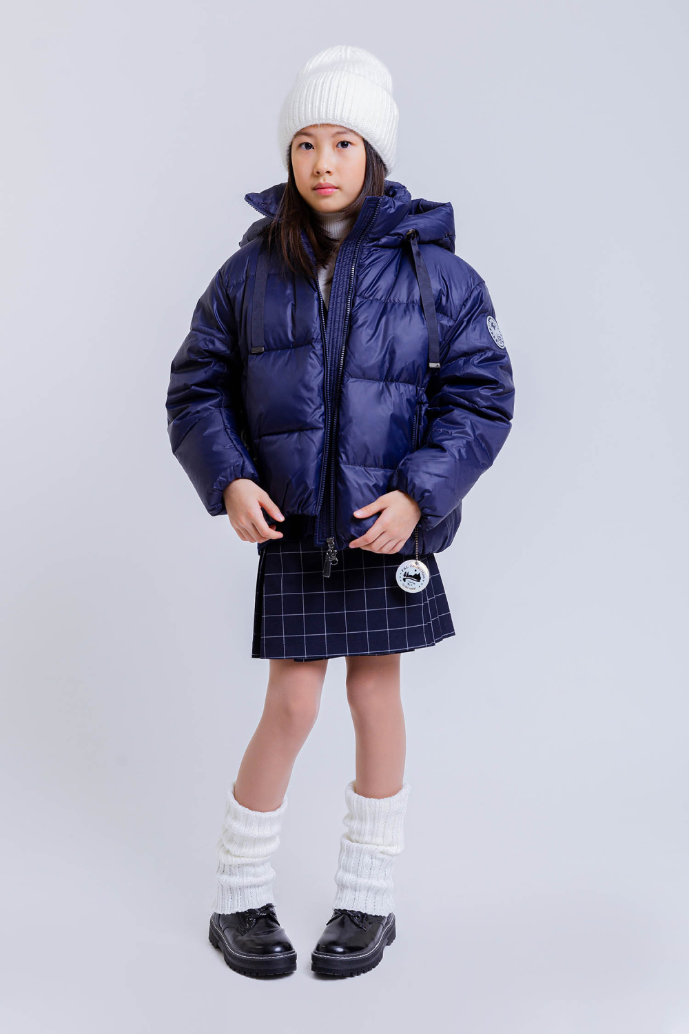 картинка Куртка-пуховик FSL-42900Am-024 (синий) от магазина Маленькая Леди