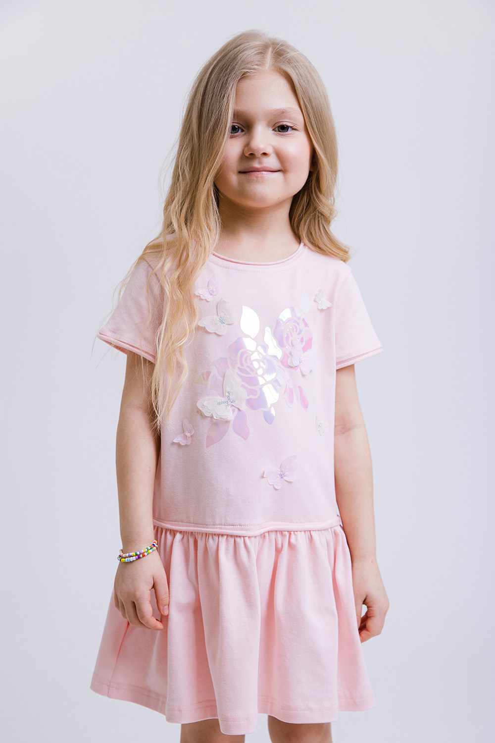 картинка Платье 3041Я-326-ТХК-190 (розовый) от магазина Маленькая Леди