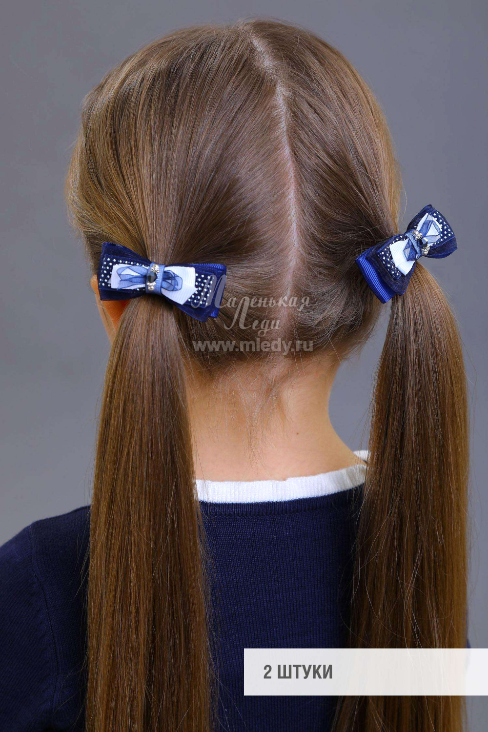 картинка Резинка для волос 22002рм42 (синий) от магазина Маленькая Леди