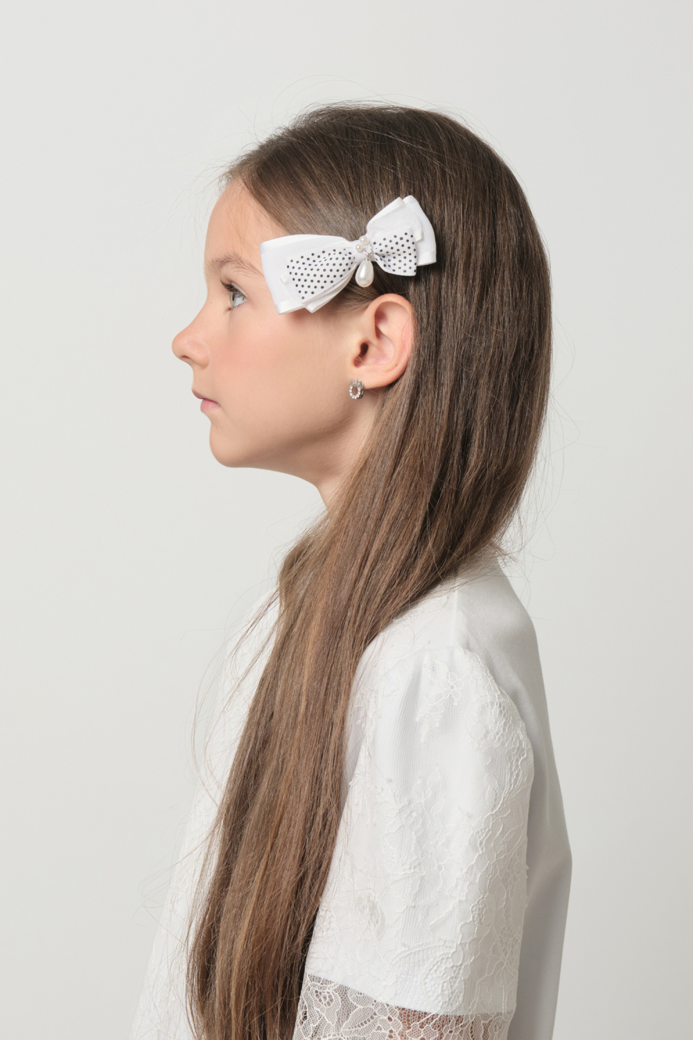 картинка Заколка 22514зб01 (белый) от магазина Маленькая Леди