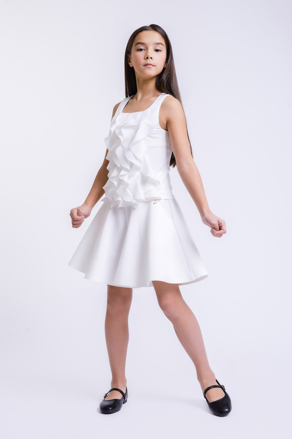 картинка Шорты FSL-358/1-126-ТВК-340 (молочный) от магазина Маленькая Леди