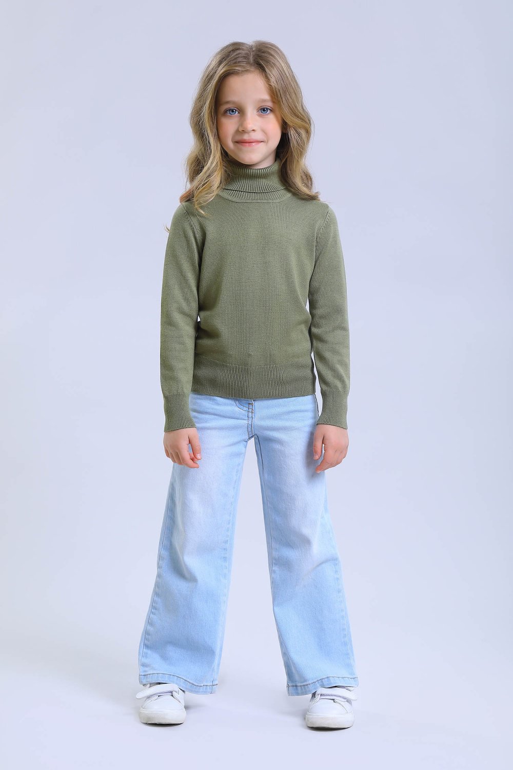 картинка Свитер FSL-26407Am-725 (оливковый) от магазина Маленькая Леди