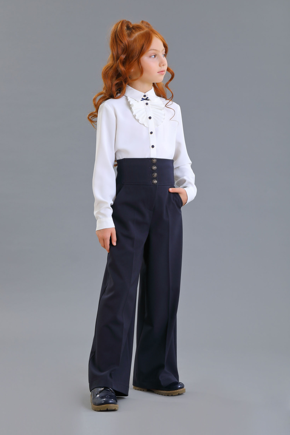 картинка Брюки 2433/1-522-ВВОК (синий) от магазина Маленькая Леди