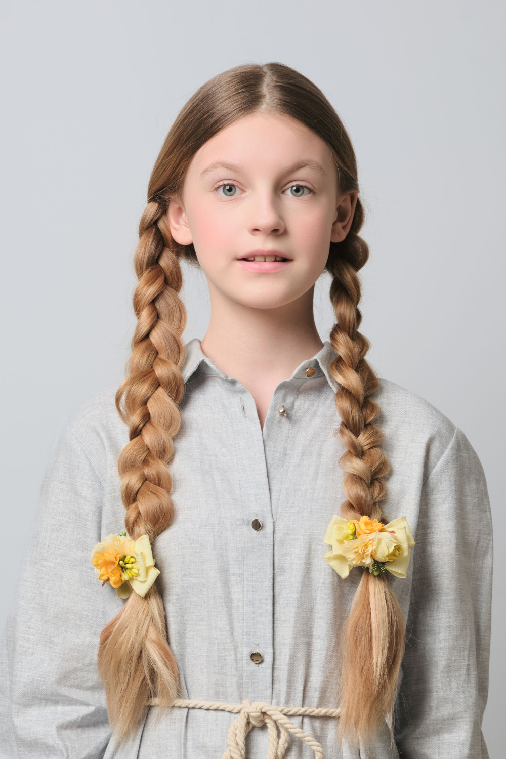 картинка Резинка для волос 12613рм50 (желтый) от магазина Маленькая Леди