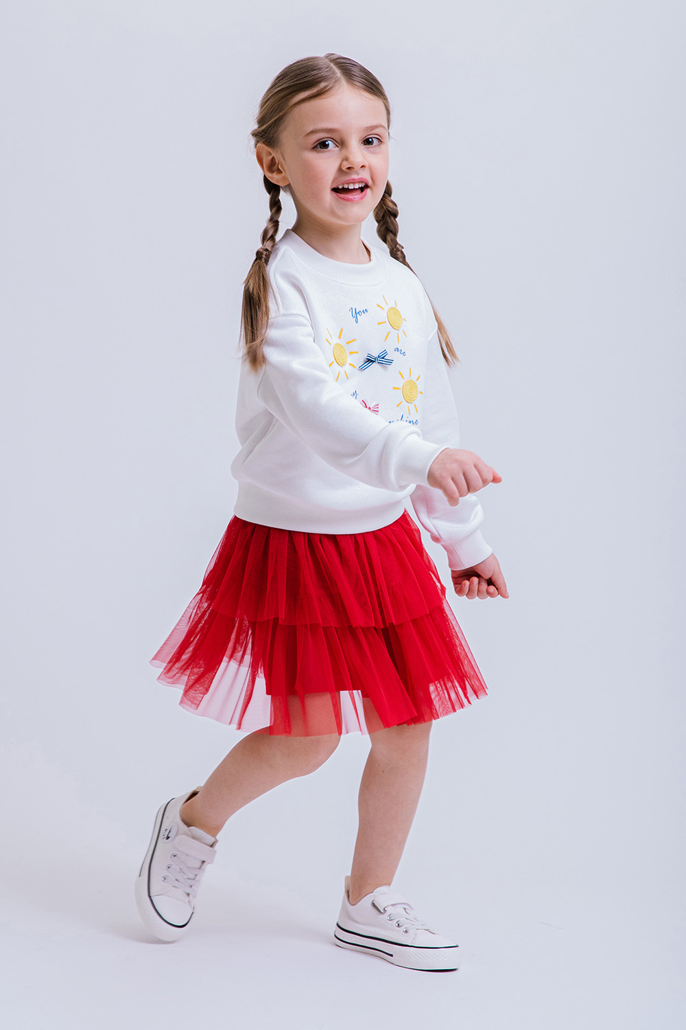 картинка Юбка 3042-326-СМ (красный) от магазина Маленькая Леди