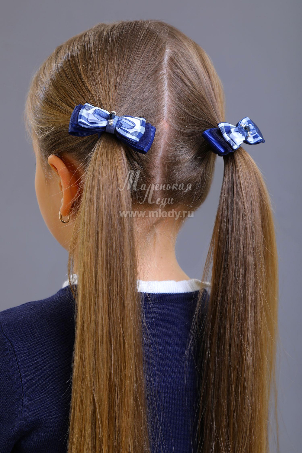  Резинка для волос для девочки из эластичного материала, цвет 