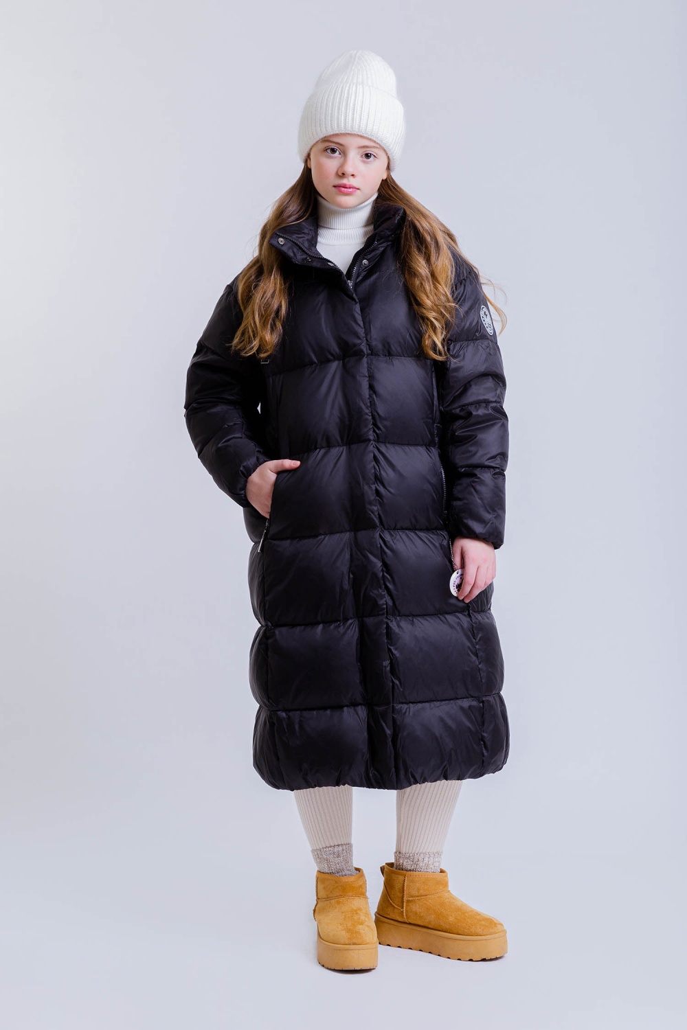 картинка Пуховик FSL-43000Am-024 (черный) от магазина Маленькая Леди