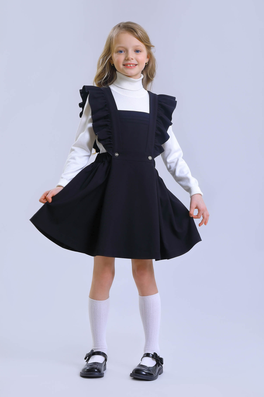 картинка Сарафан 2901-526-ВВОК (черный) от магазина Маленькая Леди