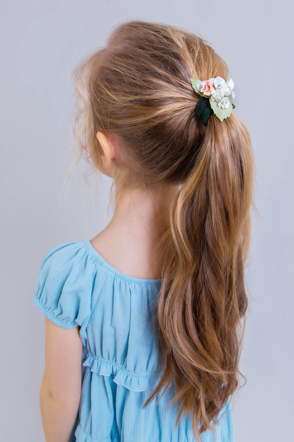 картинка Резинка для волос 12402рб51 (персиковый) от магазина Маленькая Леди