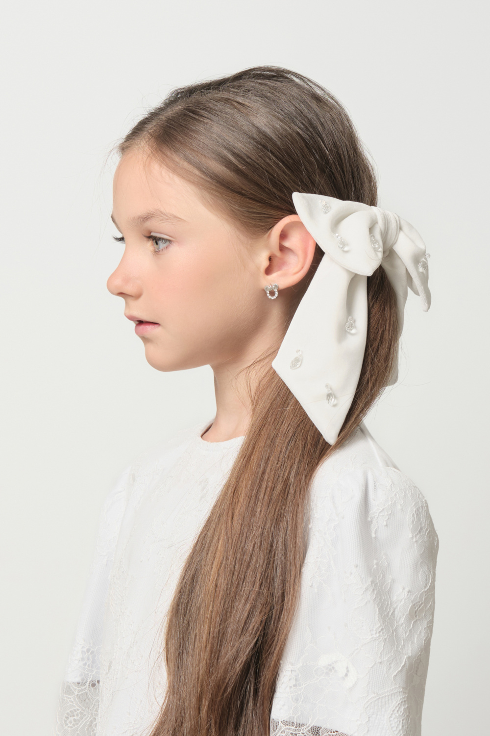 картинка Резинка для волос 22506рб01 (белый) от магазина Маленькая Леди