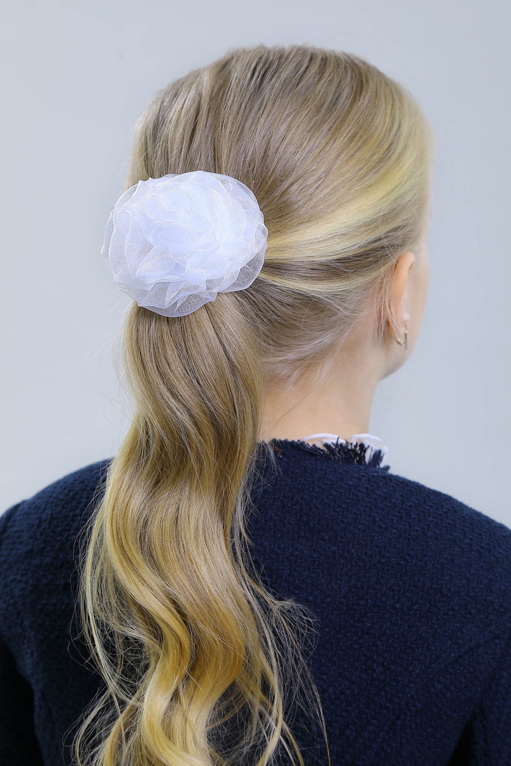 картинка Резинка для волос 22020рм01 (белый) от магазина Маленькая Леди