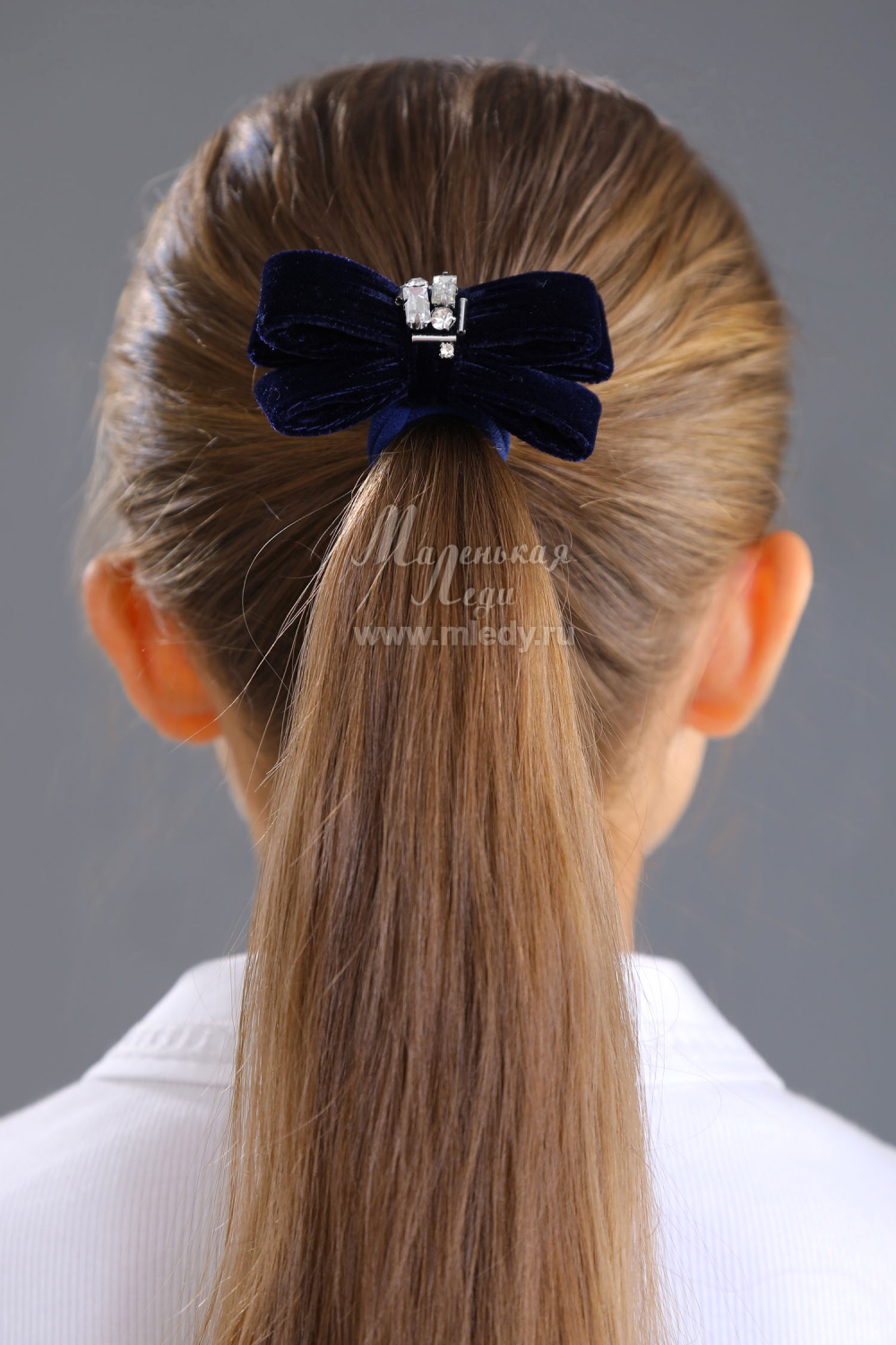 картинка Резинка для волос 22113рб42 (синий) от магазина Маленькая Леди
