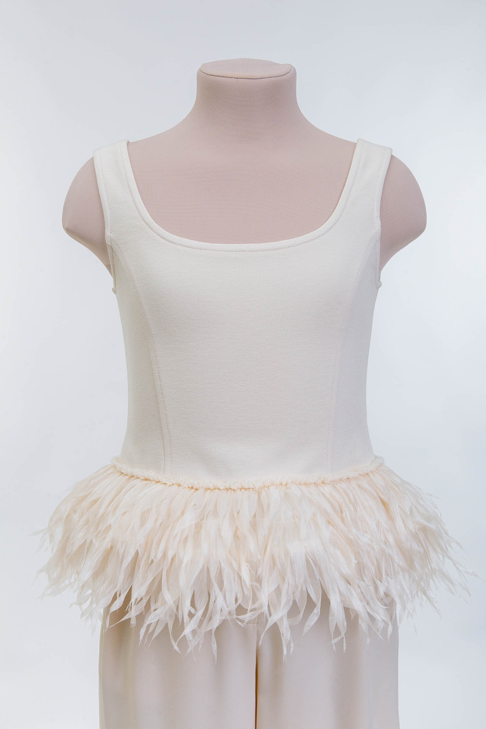 картинка Топ FSL-548-126-ТВК-340 (песочный) от магазина Маленькая Леди