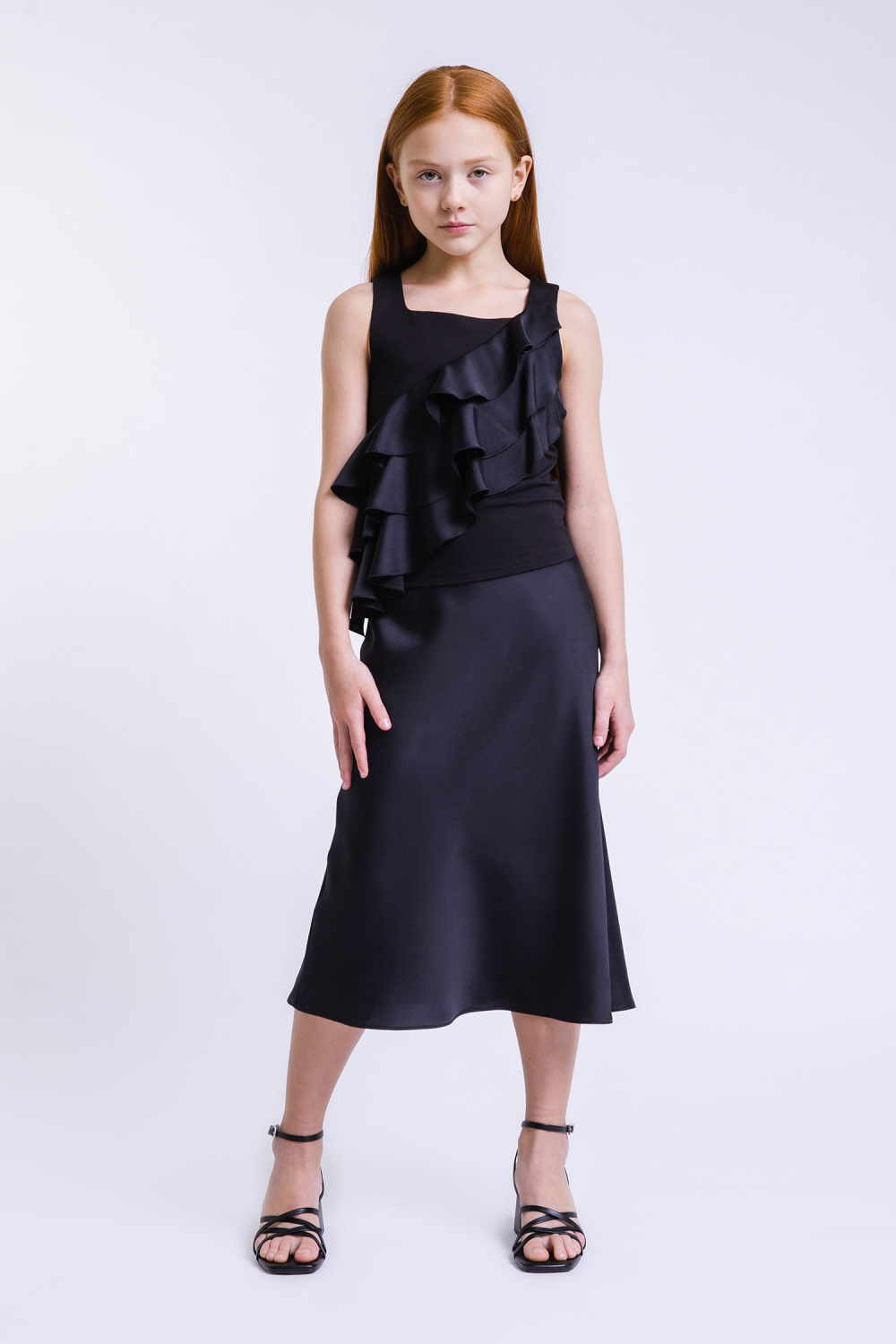 картинка Юбка FSL-487-126-ВПА (черный) от магазина Маленькая Леди