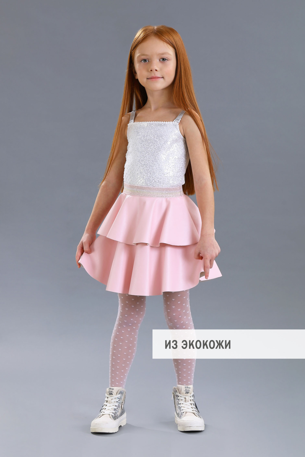 картинка Юбка 2375-122-ВК-П (розовый) от магазина Маленькая Леди