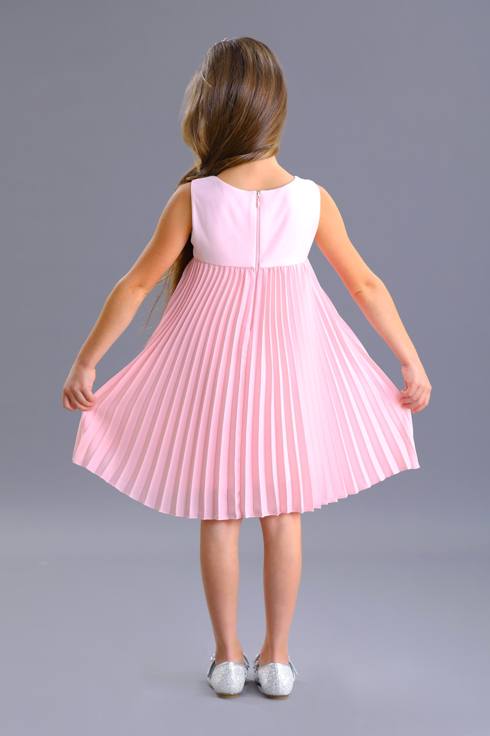 Нарядное Платье для девочки из жоржета, цвет 