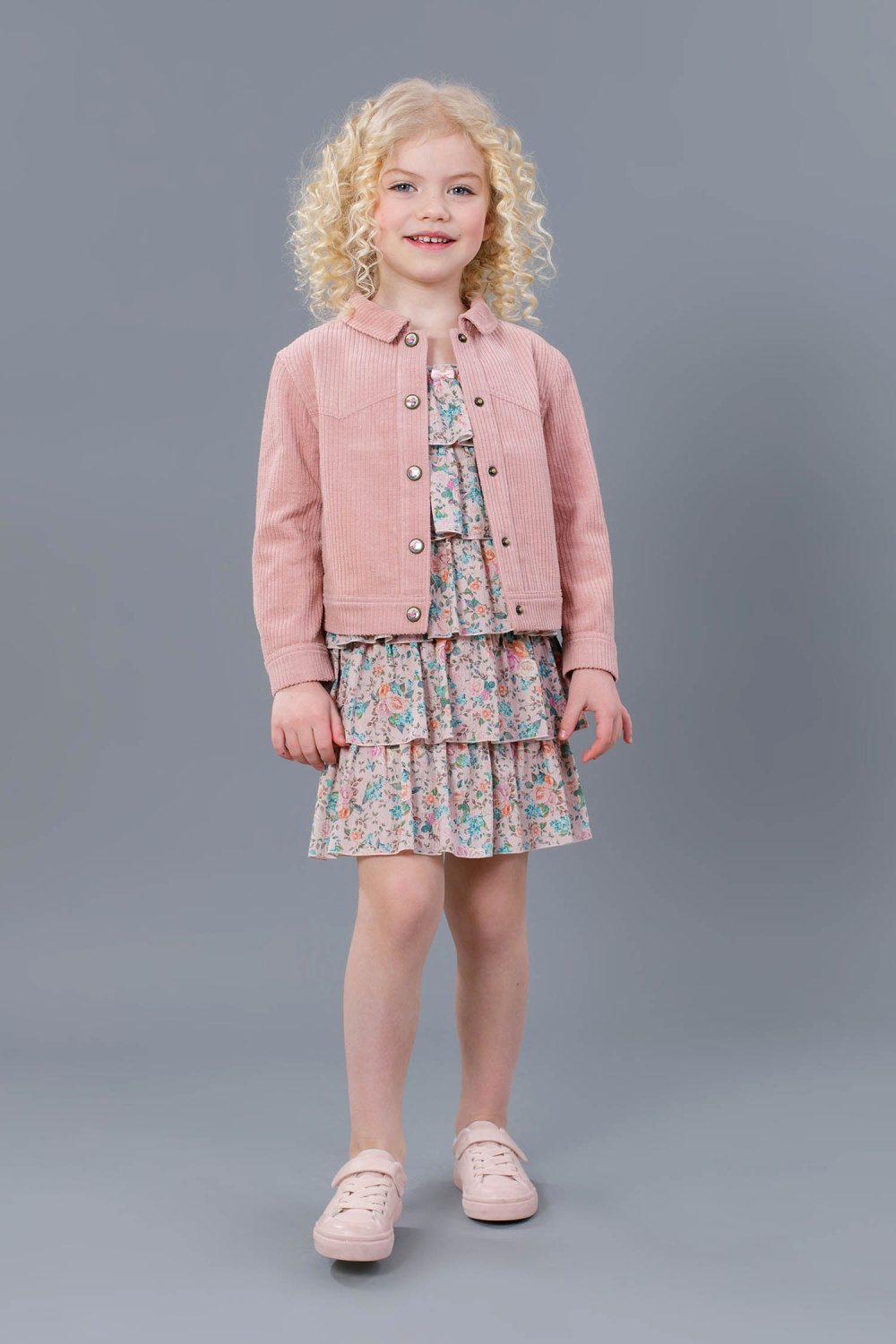 картинка Куртка 2340-323-ВХВ (пудровый розовый) от магазина Маленькая Леди