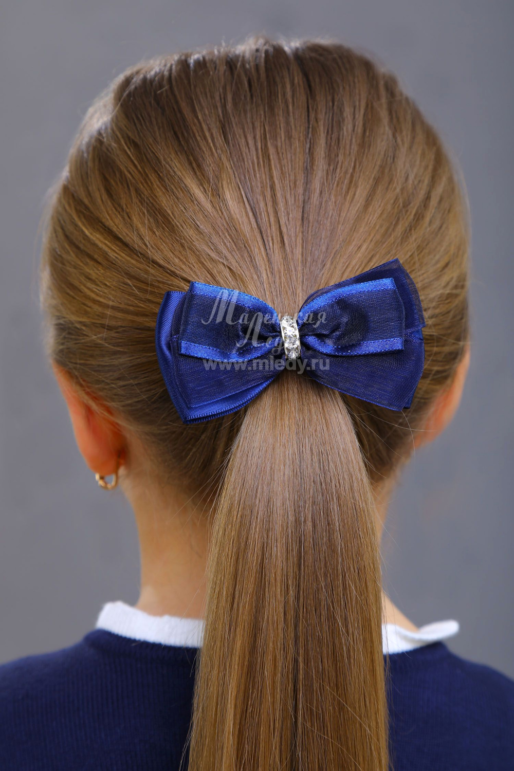 картинка Резинка для волос 22010рб42 (синий) от магазина Маленькая Леди