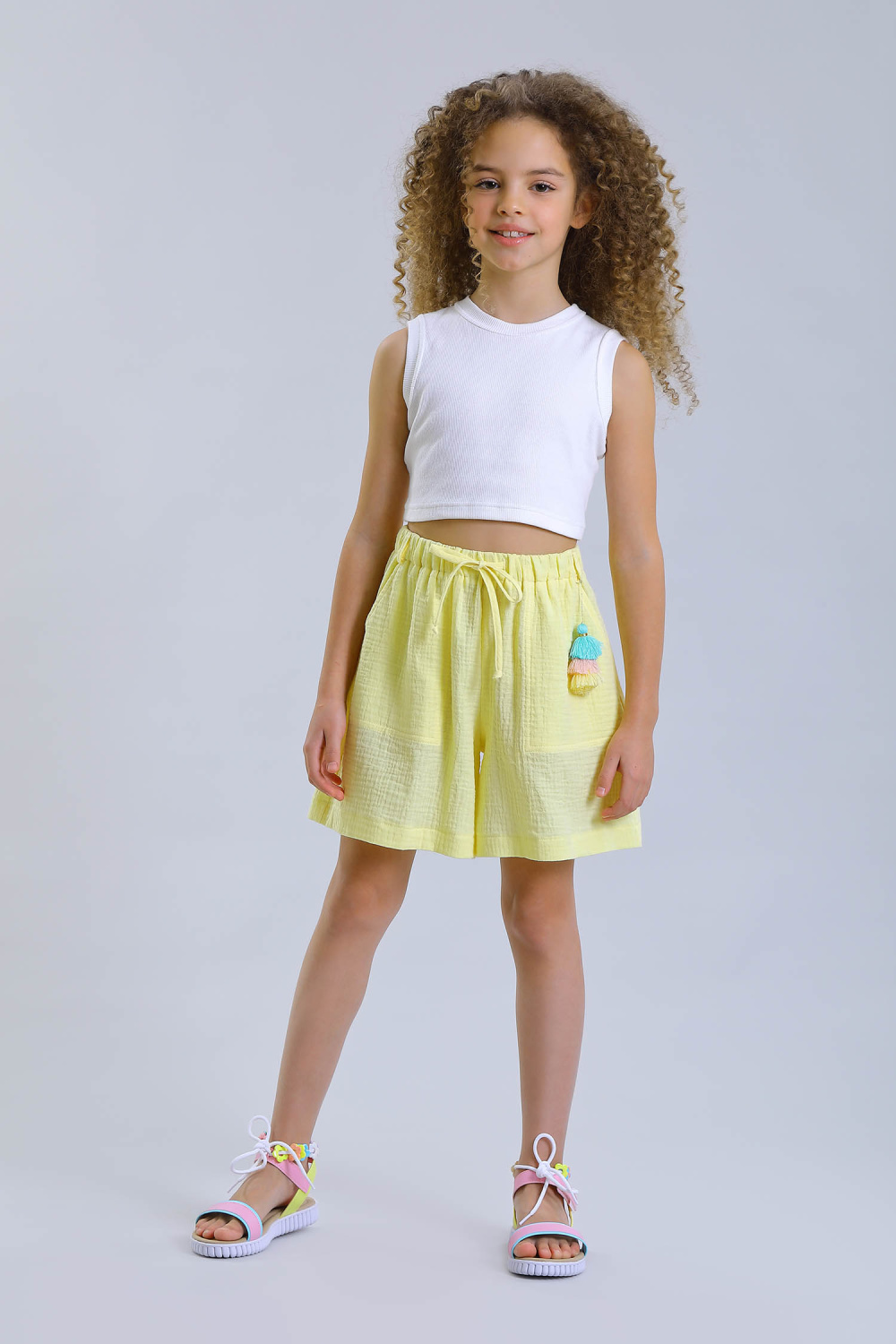 картинка Шорты FSL-508-326-ВХМ (желтый) от магазина Маленькая Леди