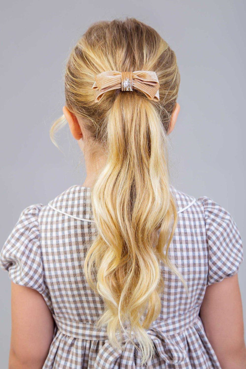 картинка Резинка для волос 32418рб03 (бежевый) от магазина Маленькая Леди