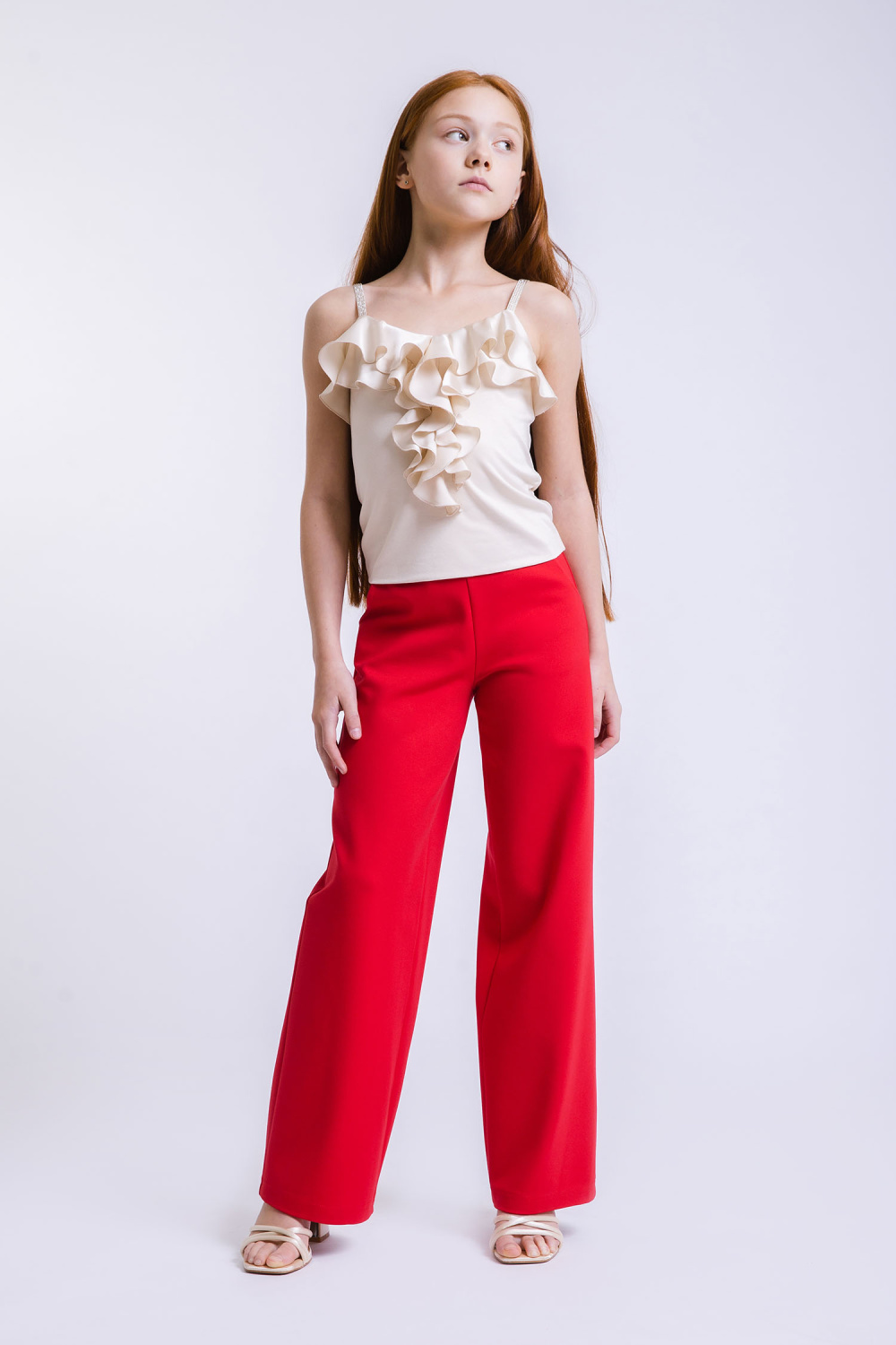 картинка Брюки FSL-359-126-ТВК-340 (красный) от магазина Маленькая Леди