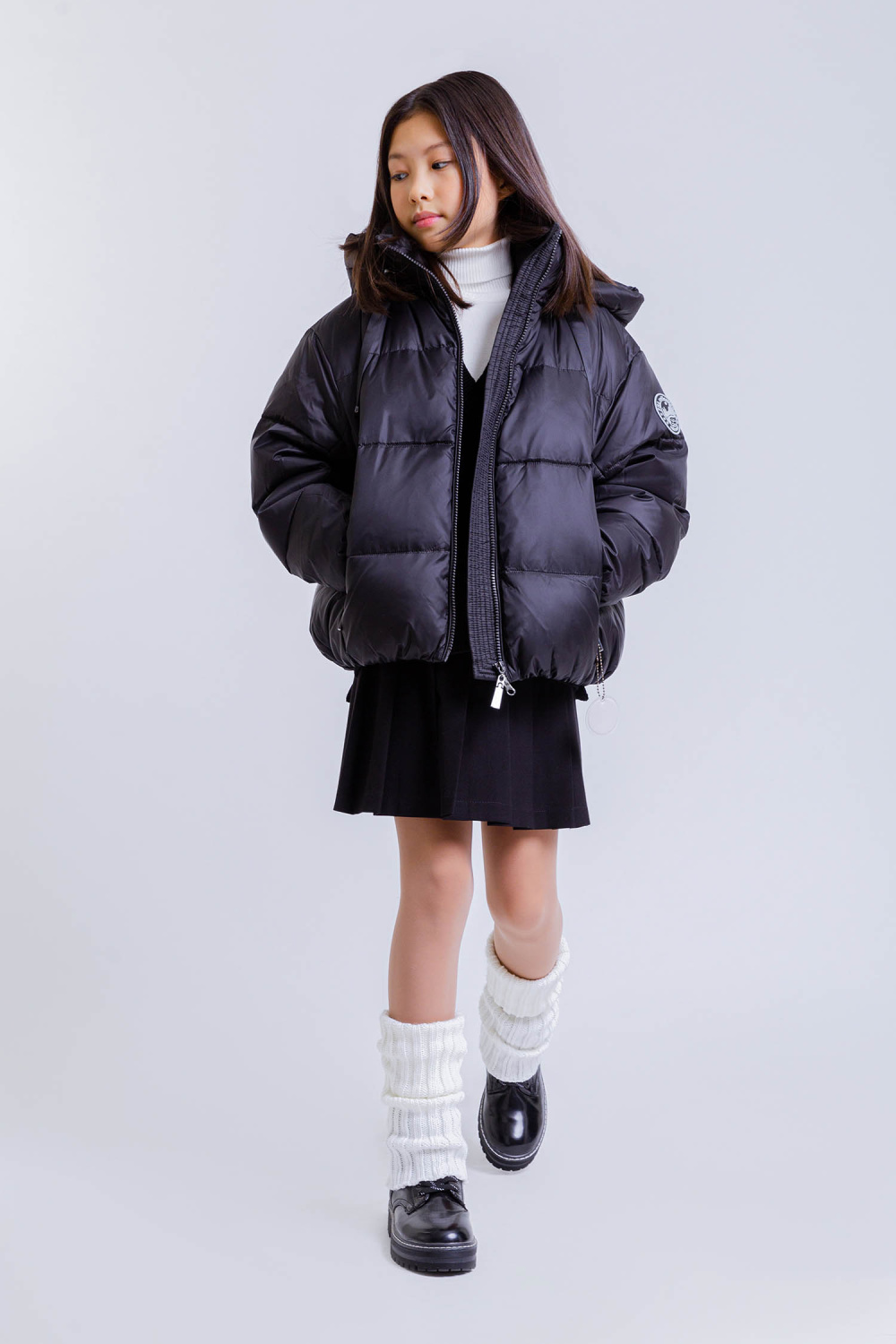 картинка Куртка-пуховик FSL-42900Am-024 (черный) от магазина Маленькая Леди