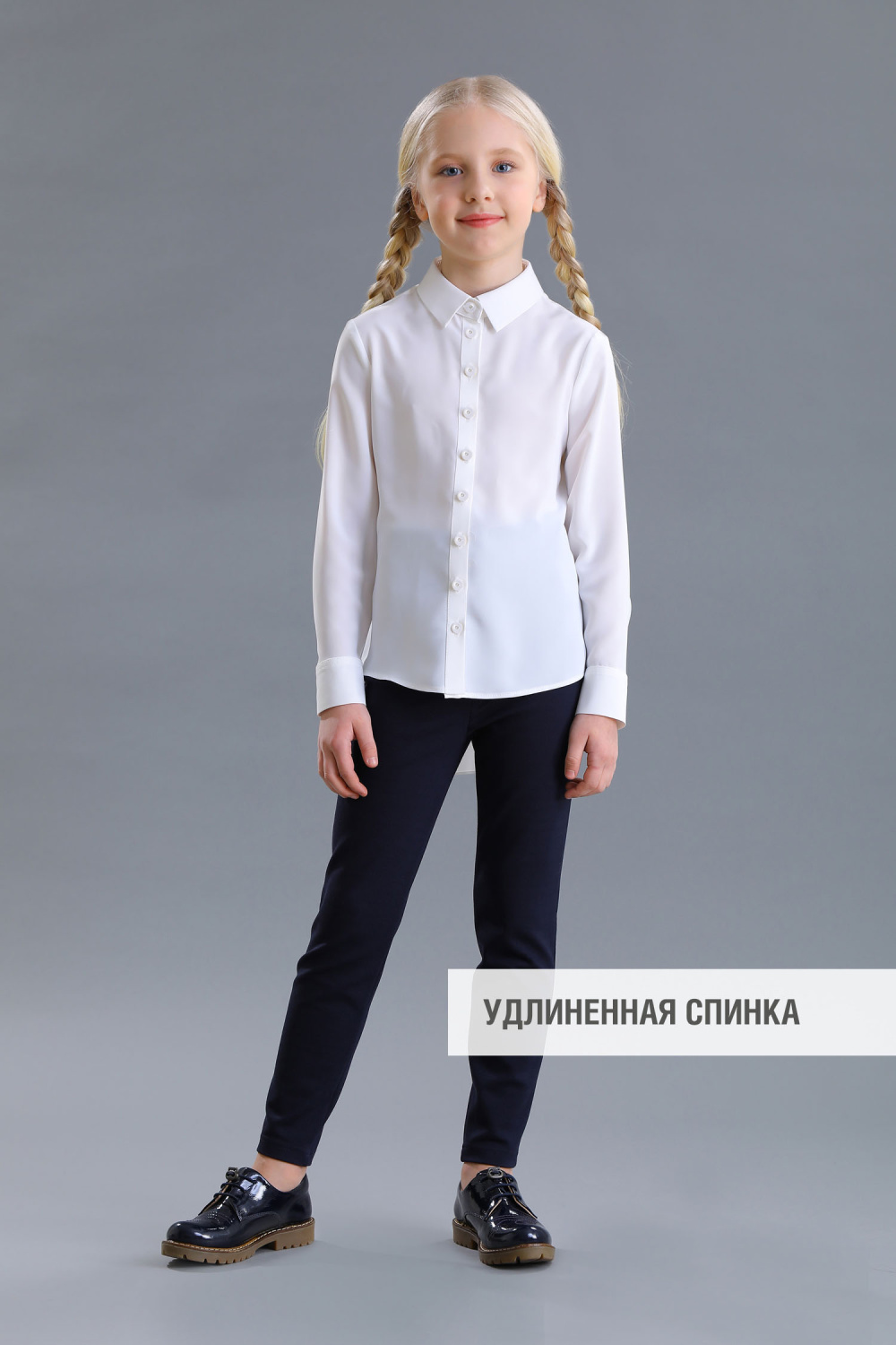 картинка Блузка 2072/1-522-ВПБЛ (молочный) от магазина Маленькая Леди