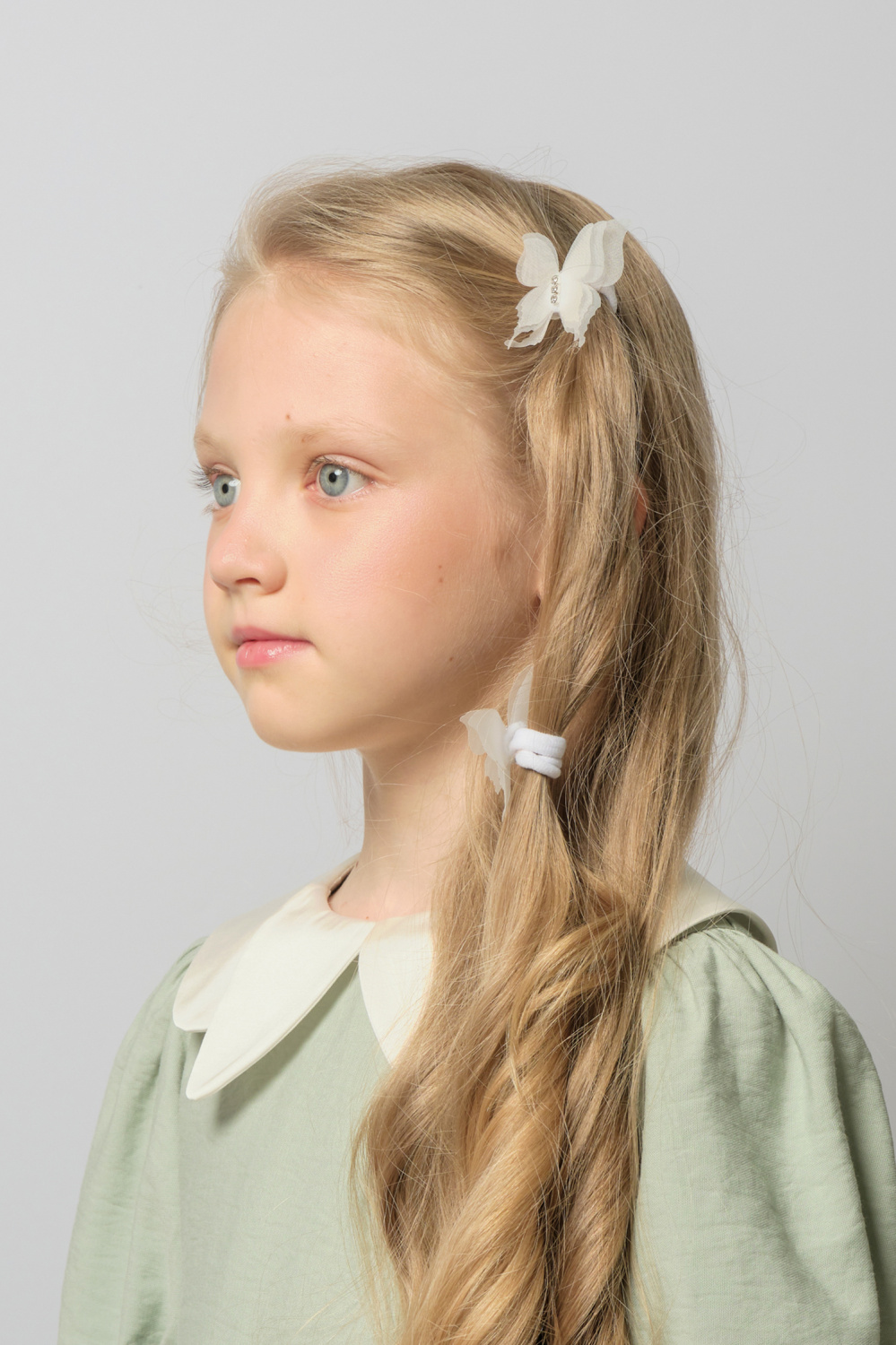 картинка Резинка для волос 12521рм01 (белый) от магазина Маленькая Леди