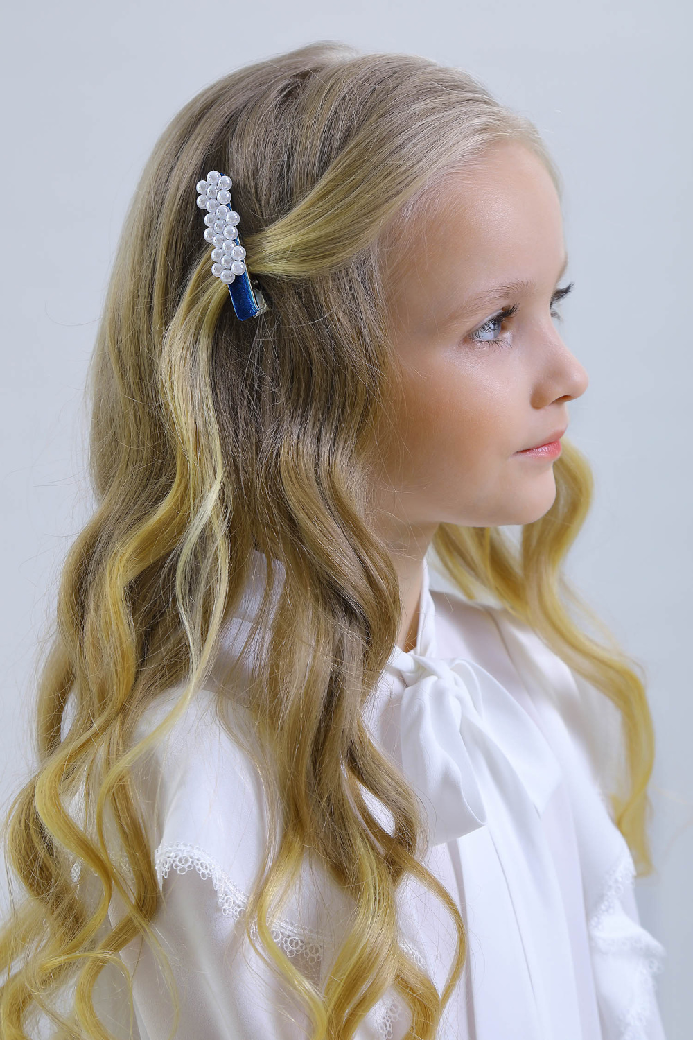 картинка Заколка 22421зб42 (темно синий) от магазина Маленькая Леди