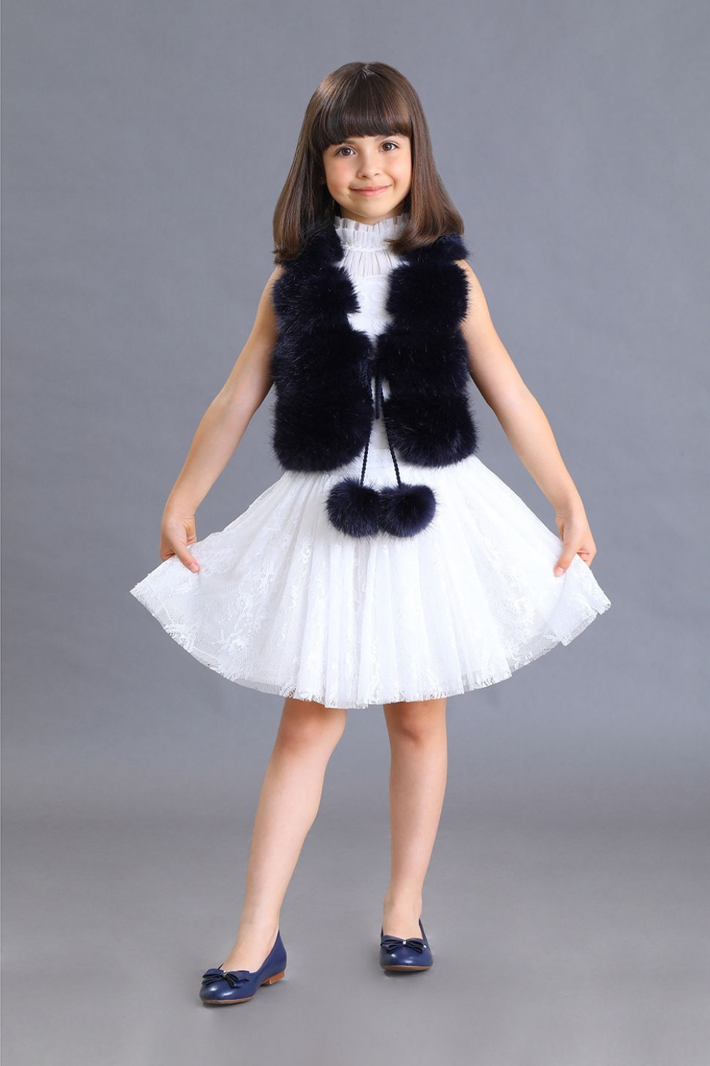 картинка Жилет 1972-119-ВМ (синий) от магазина Маленькая Леди