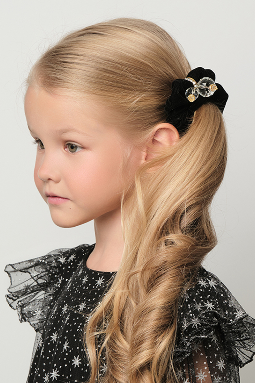 картинка Резинка для волос 32519рт07 (черный) от магазина Маленькая Леди